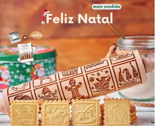 Rolo Modelador Decorativo Natalino