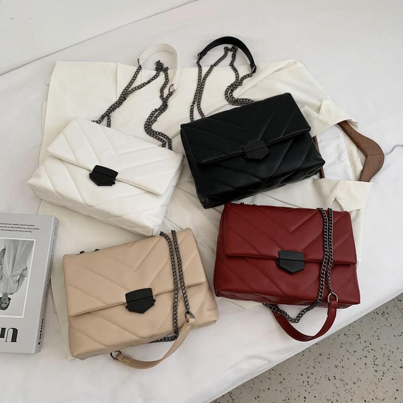 Bolsa Crossbody de Couro - Loja Maiora