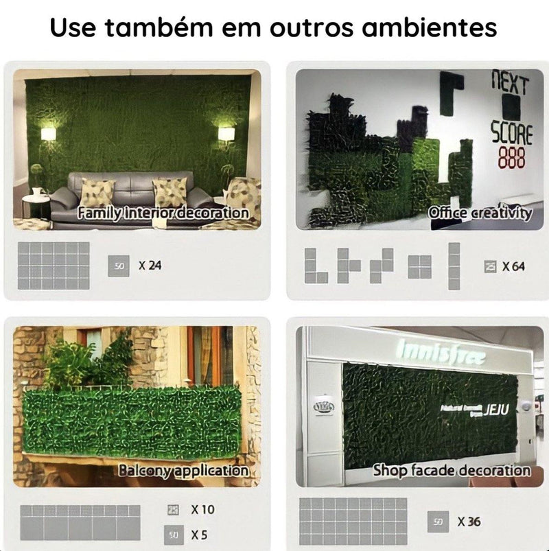 Jardim Retrátil™ - Exclusivo - Lojas Maiora